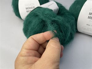 Fashion mohair merino - mørk jadegrøn